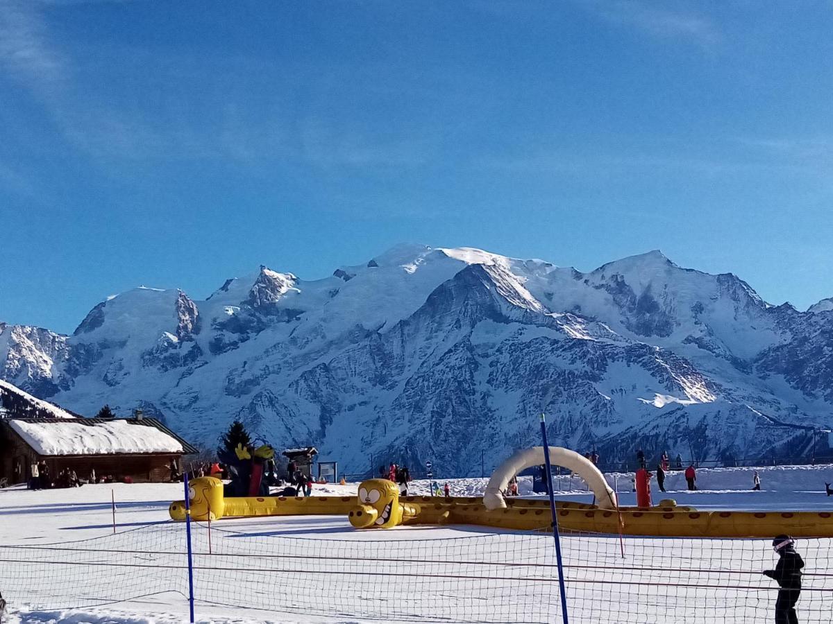 パッシーMont Etape , F2, 42 M2, Calme, Vue Mt Blancアパートメント エクステリア 写真